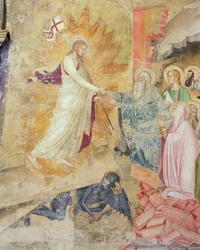 (Detail) Die Kreuzabnahme, Capellone degli Spagnoli